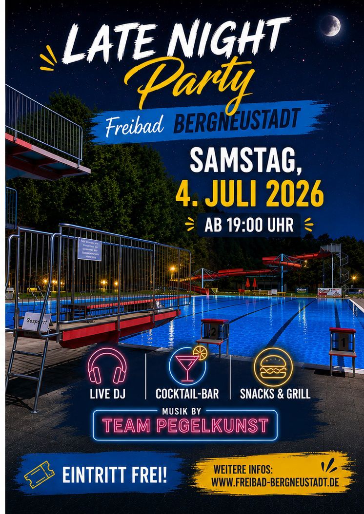 Late Night Party Freibad Bergneustadt