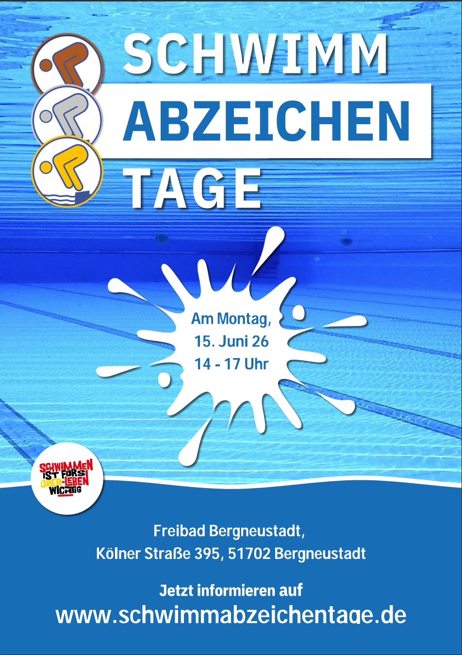 Schwimmabzeichentag Freibad Bergneustadt